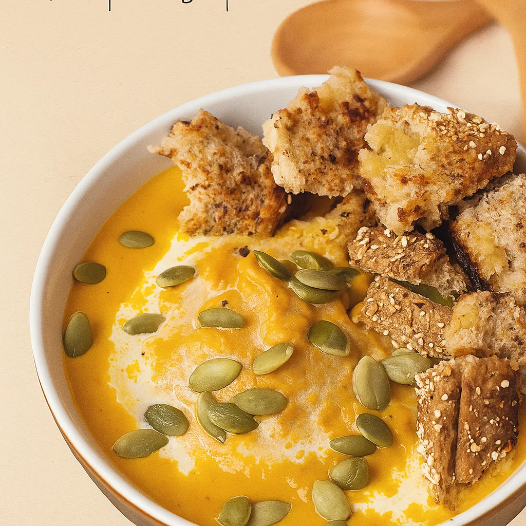 20 Minute Savoury Pumpkin Soup