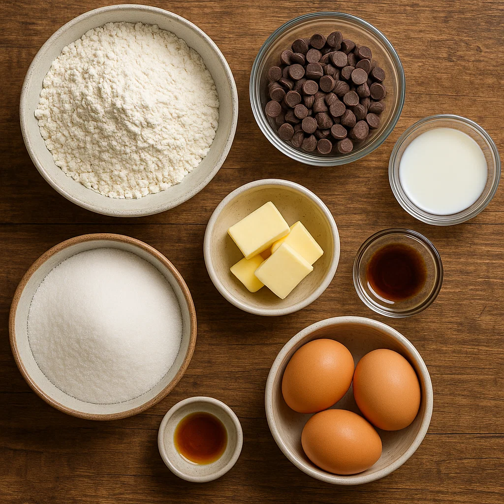 Boston Cream Pie Cookies Ingredients