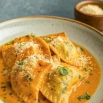 cheddar cheese pierogis with creamy sage butter