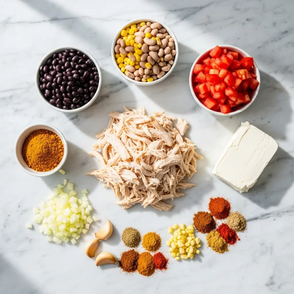 chicken-taco-soup-with-cream-cheese-ingredients