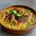 Creamy Jalapeño White Chicken Chili Recipe bowl