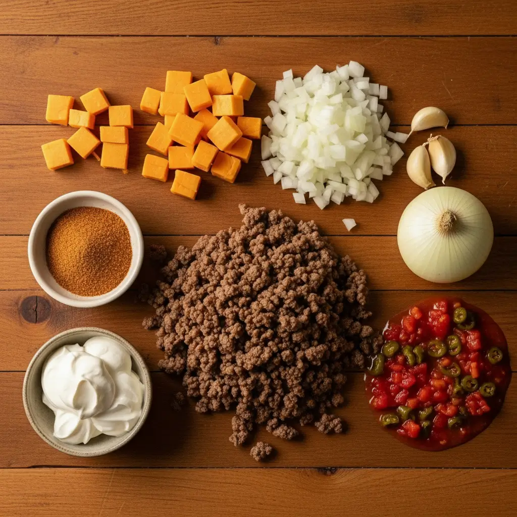 crock-pot-beef-nacho-dip-ingredients