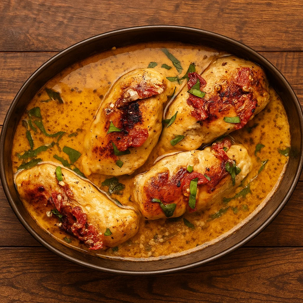 Crockpot Marry Me Chicken creamy sauce recipe