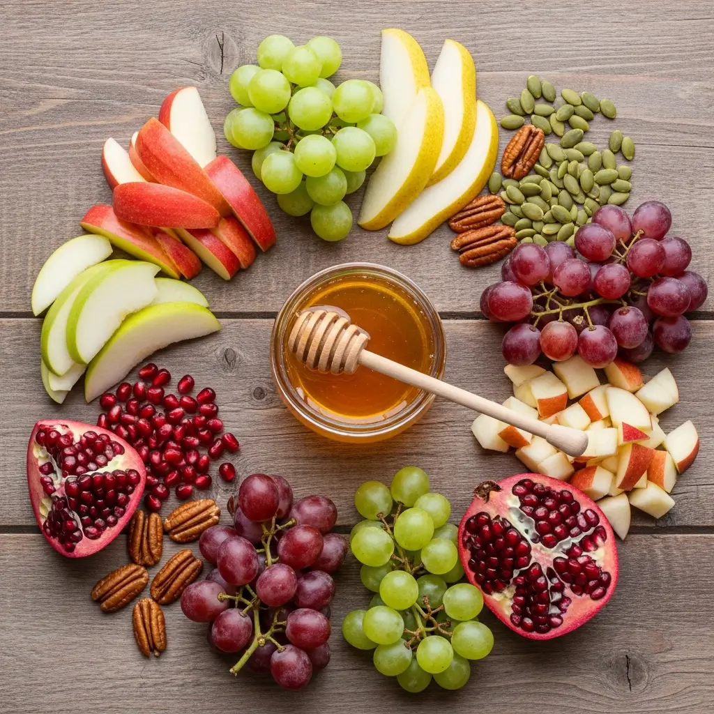 Ingredients for Delightful Fall Fruit Salad Bursting with Autumn Flavors