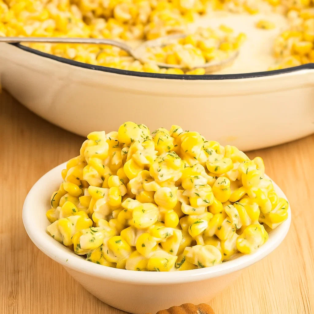Honey Butter Skillet Corn creamy corn side dish
