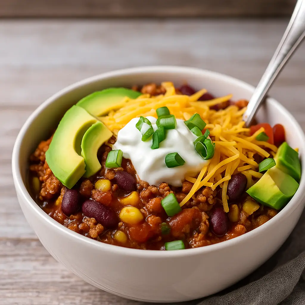 low-calorie turkey chili recipe