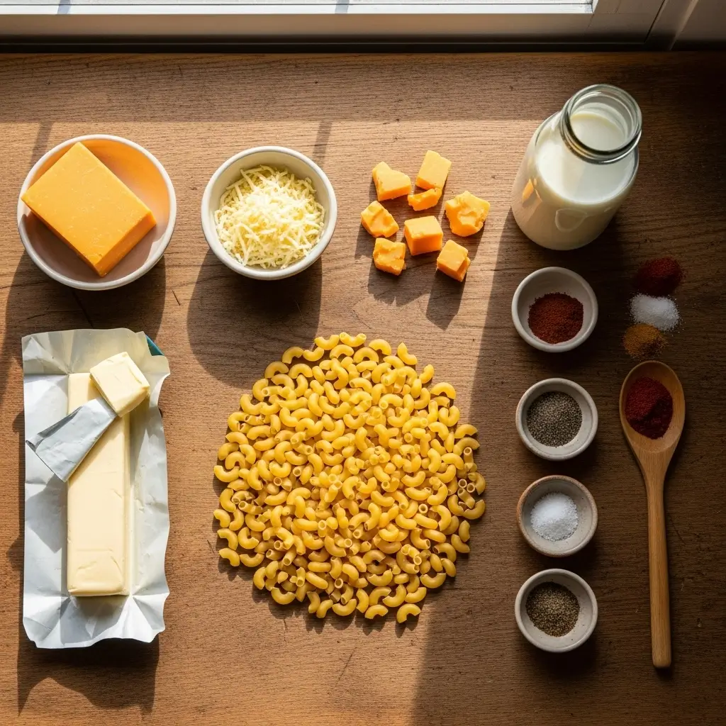 mac-and-cheese-soup-ingredients