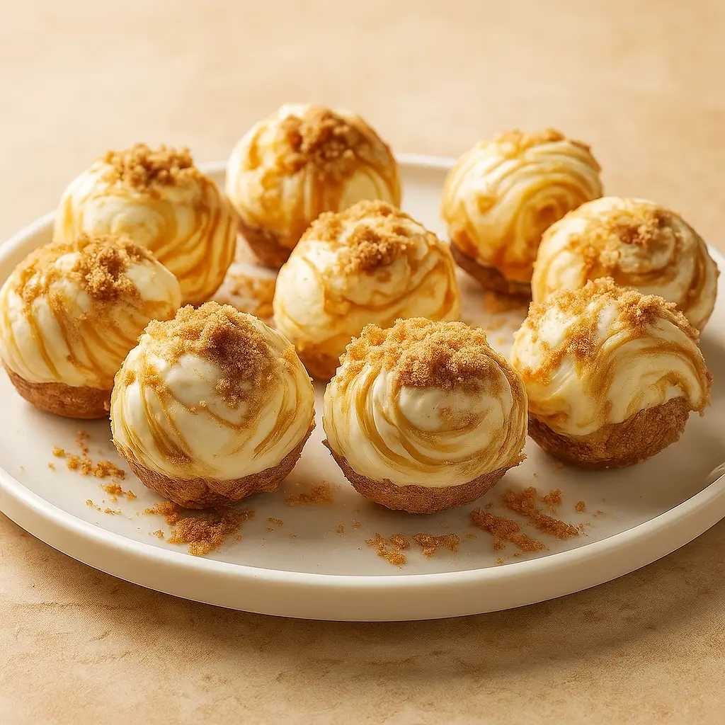 No Bake Pumpkin Cheesecake Balls dessert