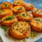 Parmesan Herb Sweet Potato Medallions Recipe