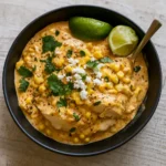 Slow Cooker Street Corn Chicken creamy Mexican-style dinner