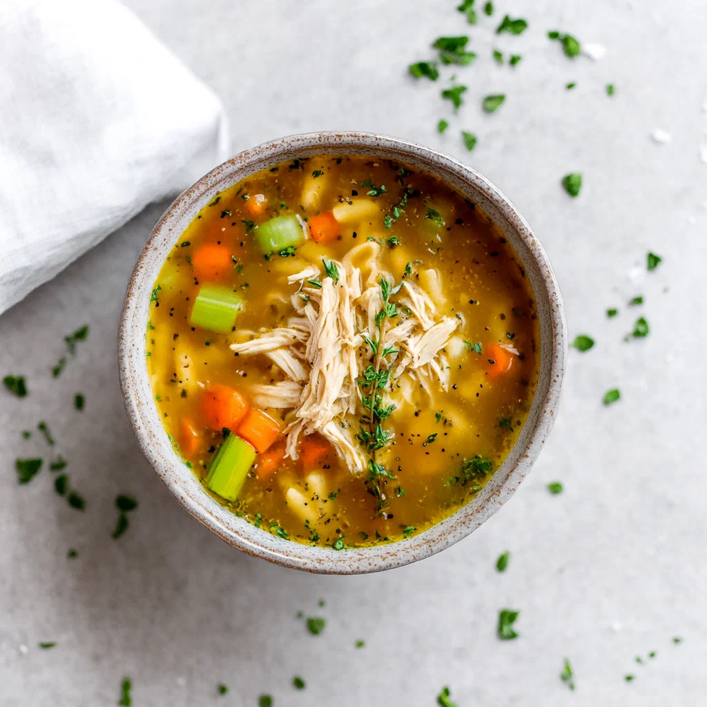 35-Minute White Cheddar Apple Chicken Chili
