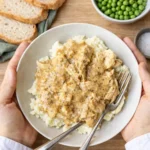 Chicken and Gravy over mashed potatoes recipe
