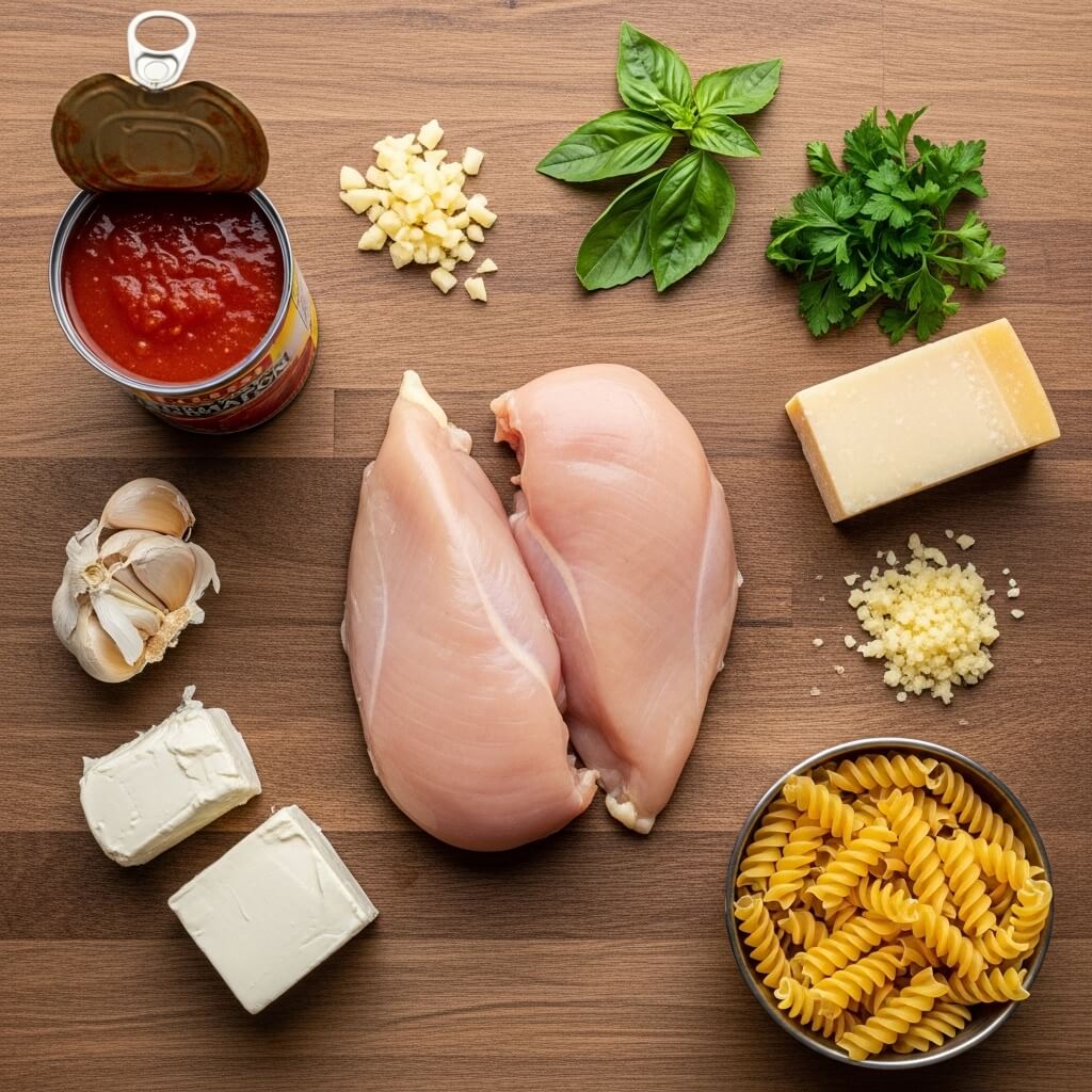 crock pot creamy chicken parmesan soup ingredients