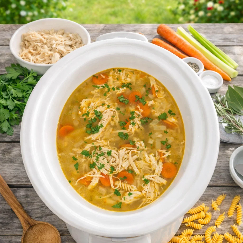 crockpot-chicken-noodle-soup