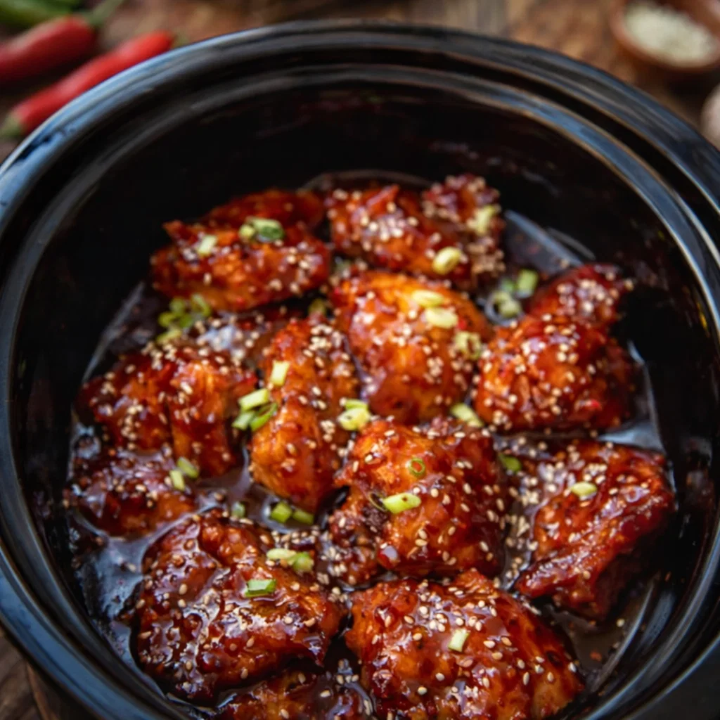 Crockpot Honey Garlic Chicken Recipe