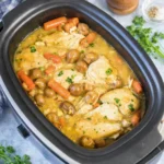 Crockpot Ranch Chicken slow cooker dinner
