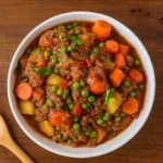 Hamburger Beef Stew hearty comfort meal