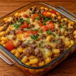 Hamburger Supreme Casserole baked dinner