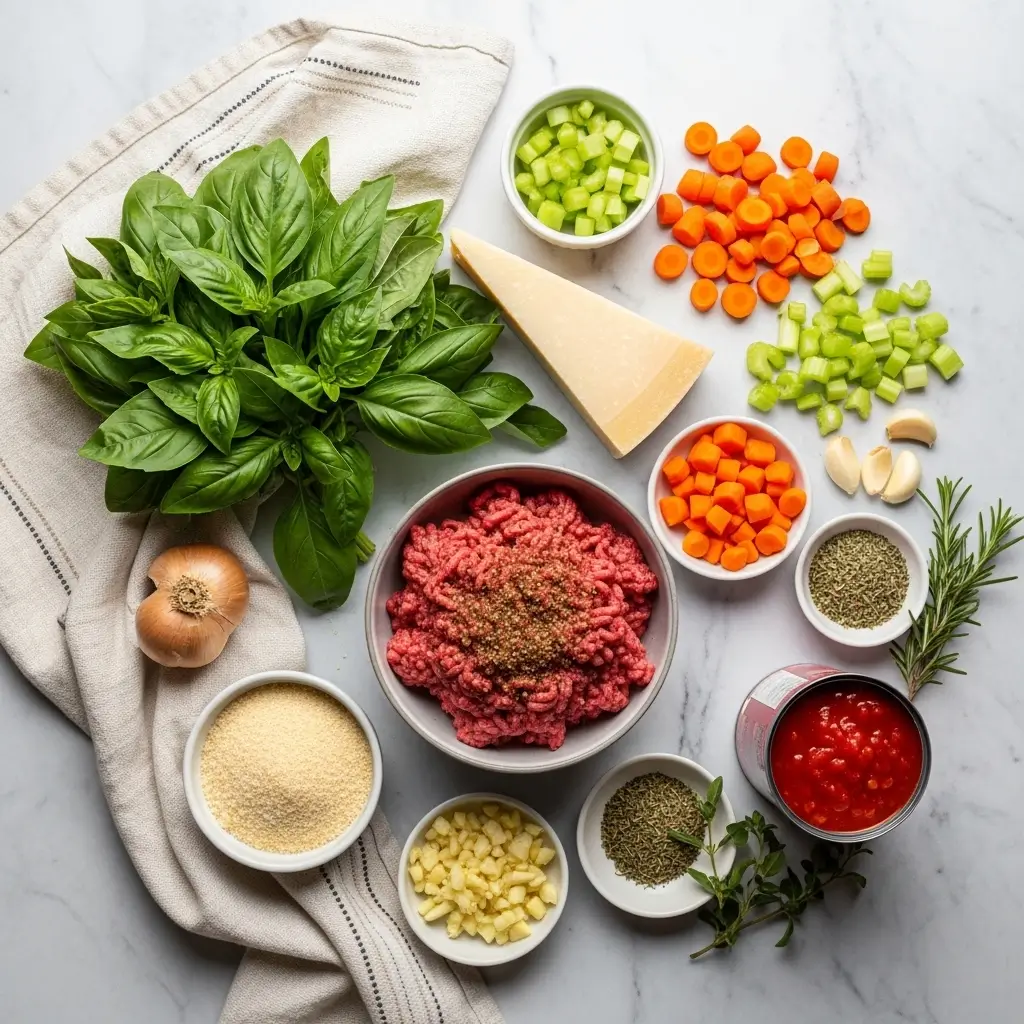 Ingredients for Hearty Tuscan Marry Me Meatball Soup