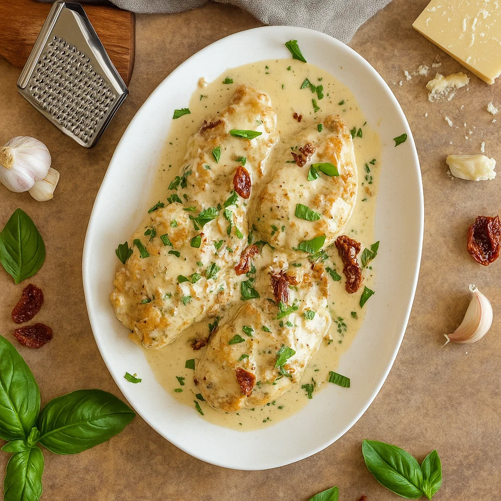 High Protein Low Carb Crockpot Marry Me Chicken