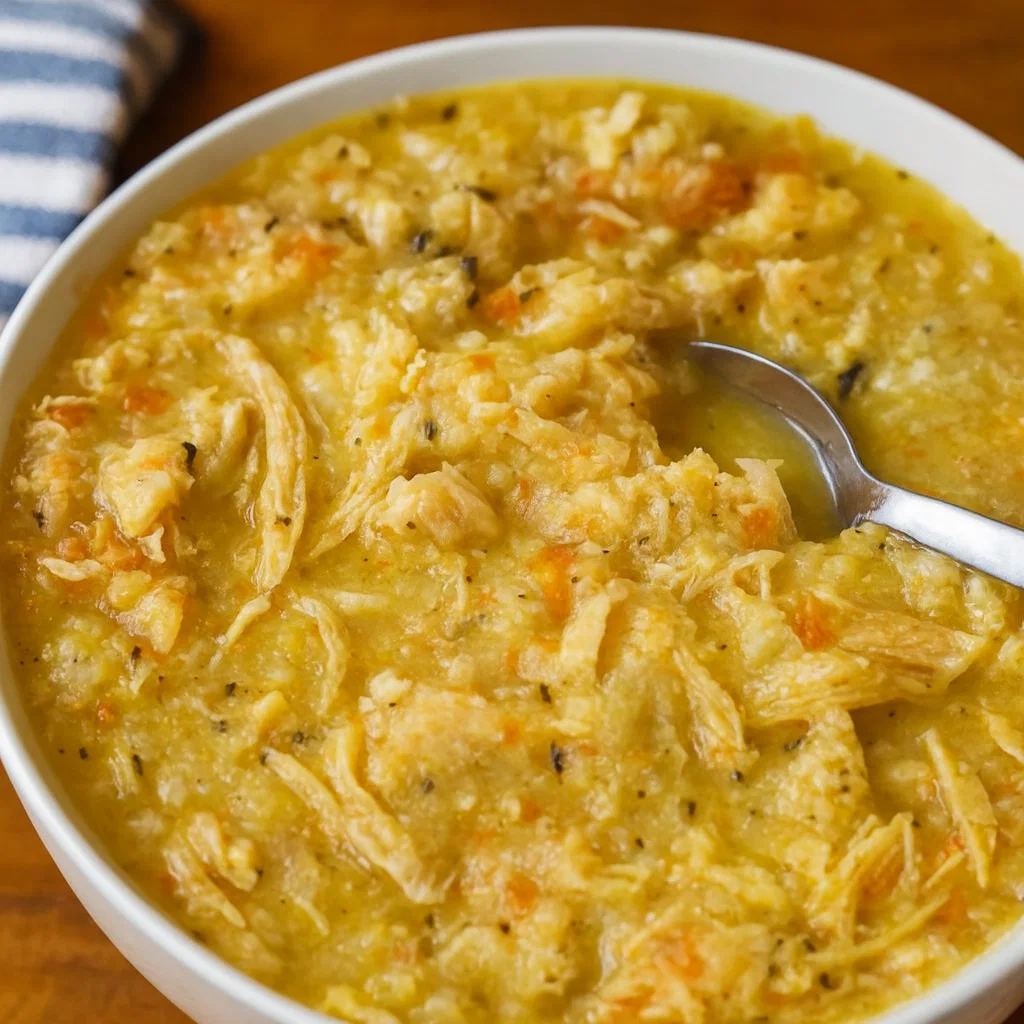 How This Soup Happened cauliflower chicken soup