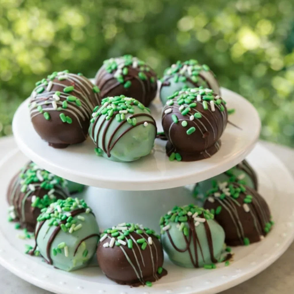 Mint Oreo Balls Recipe