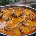 Smothered Chicken Wings Recipe with creamy gravy