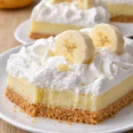 Banana Cream Dessert Slice
