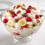 Banana Split Fluff Salad dessert