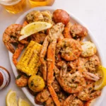 Cajun Seafood Boil with Garlic Butter Sauce