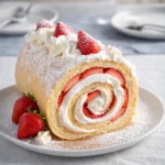 strawberry-shortcake-cake-roll