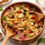 Vegan Pasta Salad fresh bowl summer