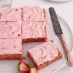 Best Strawberry Sheet Cake with Strawberry Frosting