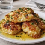 Easy Zesty Lemon Pecorino Crispy Chicken