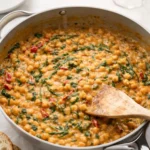 Marry Me Chickpeas in creamy sun-dried tomato sauce