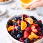 Orange Berry Fruit Salad with Poppy Seed Dressing