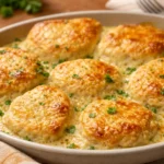 Red Lobster Biscuit Chicken Pot Pie fresh from oven