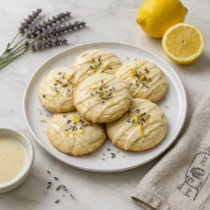 Soft and Zesty Lemon Lavender Cookies
