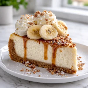 Best Banana Cream Cheesecake