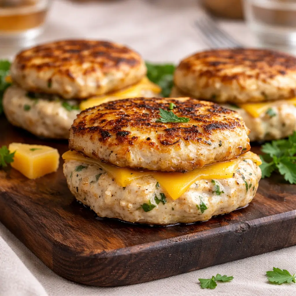 Cheddar Ranch Chicken Burgers: The Best 20-Minute Family Dinner