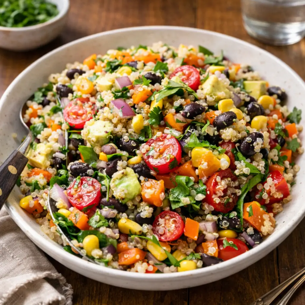 Chili Lime Quinoa Black Bean Salad: A Refreshing Summer Staple