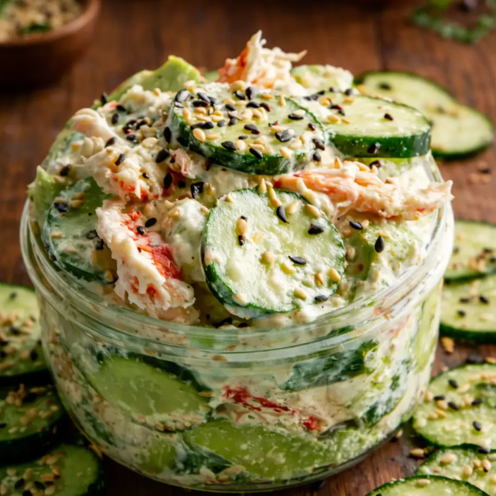 Easy California Roll Cucumber Salad: A 10-Minute Fresh Recipe