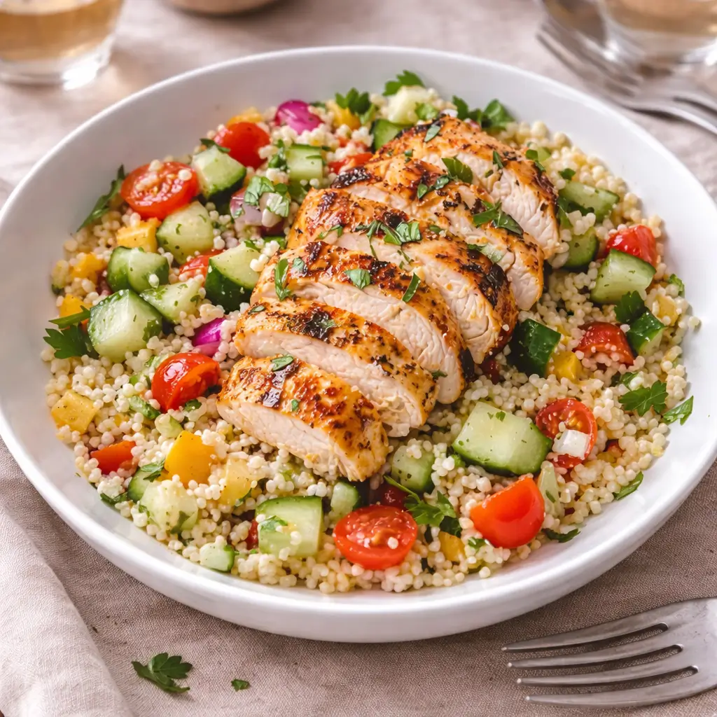 Easy Chicken Couscous Salad: The Ultimate Quick and Healthy Weeknight Meal