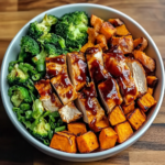 BBQ Chicken Sweet Potato Bowl