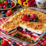 Red, White & Blue Mixed Berry Yum Yum