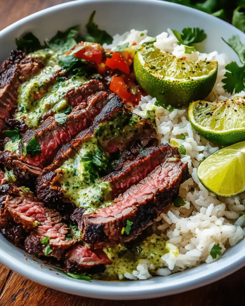 Easy Cilantro Lime Steak And Rice Bowls: A Flavorful, Healthy Meal Made Simple