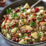 Fresh Quinoa Apple Salad: A Vibrant Twist on a Classic Grain Bowl