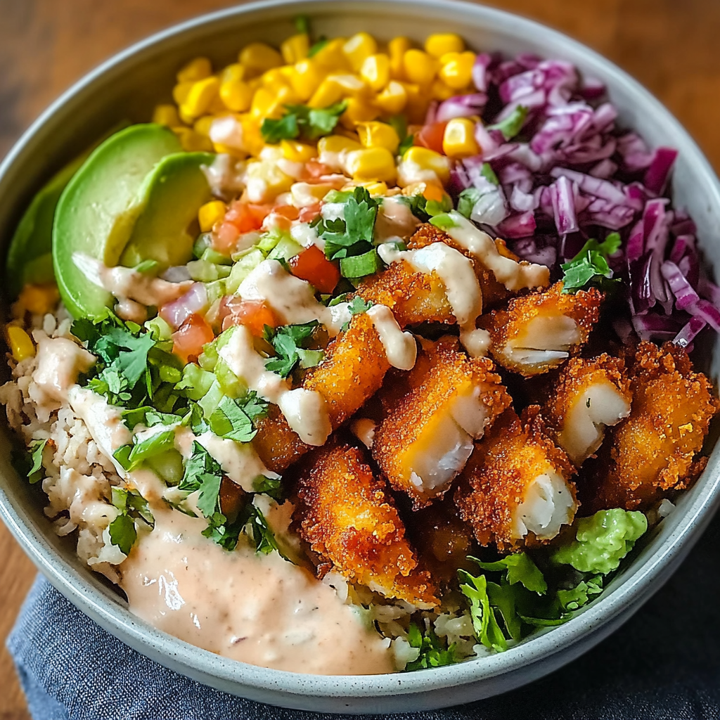 Crispy Fish Taco Bowls: A Health-Conscious, Flavor-Packed Delight