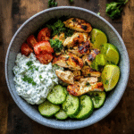 Chicken Tzatziki Bowls