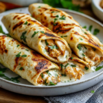 Low Carb Cheesy Garlic Chicken Wraps: A Flavorful, Nourishing Meal